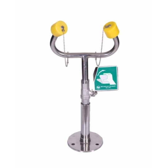 Göz/Yüz Yıkama Çeşmesi, Laboratuvar Tipi, El Kumandalı Göz/Yüz Yıkama Çeşmesi, Laboratuvar Tipi, El Kumandalı