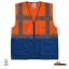 Vizwell™ Çok Cepli İki Renkli Reflektörlü Mühendis Yeleği – VWRW01 Vizwell™ Çok Cepli İki Renkli Reflektörlü Mühendis Yeleği – VWRW01