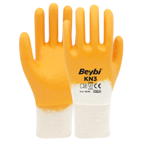 Beybi KN3 Pamuk Nitril Eldiven Beybi KN3 Pamuk Nitril Eldiven
