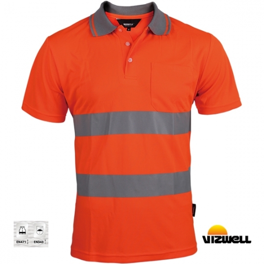 VIZWELL VWPS01-A COOLPASS KUMAŞ POLO T-SHİRT VIZWELL VWPS01-A COOLPASS KUMAŞ POLO T-SHİRT